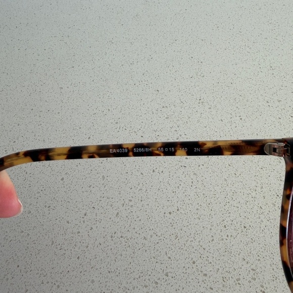 EMPORIO ARMANI EA4039 sunglasses in the colorway 5265/1 burgundy